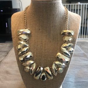Metallic Jewel Necklace